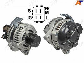 14 599 р. Генератор TOYOTA CAMRYMARK X ZIO 2.4 07-RAV4 2.4 05-08 2AZ 12V 100A(восстановленный) SAT ST-85-0052  с доставкой в г. Майкоп. Увеличить фотографию 2