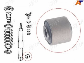 248 р. Сайлентблок Toyota Land Cruiser (J100,J200) 98-21  Land Cruiser Prado (J120) 02-09  Great Wall Hov SAT ST-90385-19010  с доставкой в г. Майкоп. Увеличить фотографию 3