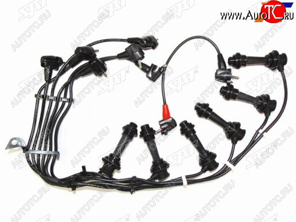 2 299 р. Провода высоковольтные TOYOTA JZX9#JZS# 1JZGE2JZGE (кругл. резин.) SAT ST-90919-21570  с доставкой в г. Майкоп