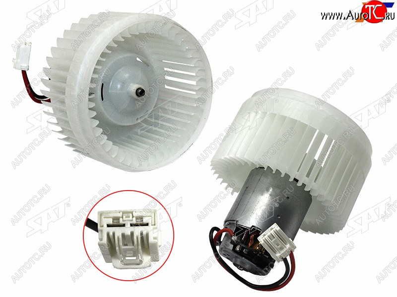 3 999 р. Мотор отопителя салона Volvo S60 00-10  XC90 02-14  S80 98-06  V70 00-07 SAT ST-9171479  с доставкой в г. Майкоп