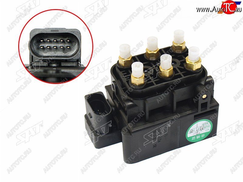 10 199 р. Блок клапанов пневмоподвески MERCEDES-BENZ S-CLASS W221 05-13M-CLASS W164 05-W166 11-E-CLASS W211 SAT ST-A2123200358  с доставкой в г. Майкоп