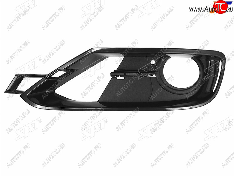 1 689 р. Левая оправа ПТФ SAT BMW 3 серия F30 седан дорестайлинг (2012-2015)  с доставкой в г. Майкоп
