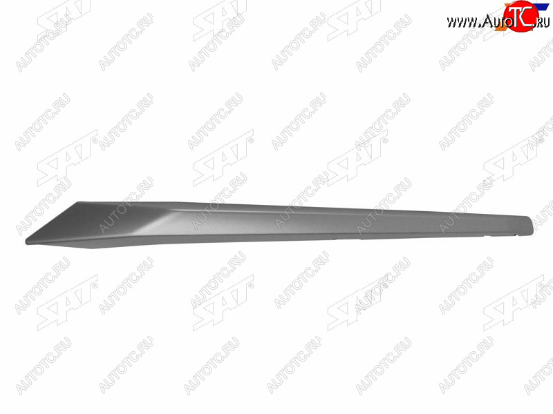 1 159 р. Левый молдинг оправы ПТФ SAT BMW 3 серия F30 седан дорестайлинг (2012-2015) (хром)  с доставкой в г. Майкоп