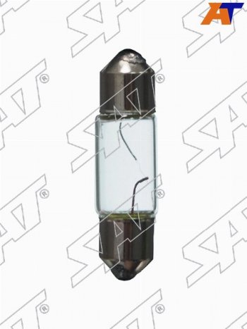 23 р. Лампа дополнительного освещения 9x28 мм 12V C5W SAT ST-C5W-12V  с доставкой в г. Майкоп. Увеличить фотографию 1