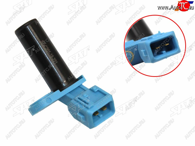 879 р. Датчик положения коленвала MAZDA MAZDA2Demio DYFORDC-MaxFiestaFocusFusionVOLVO C30S40V50 05 SAT ST-C201-18-221  с доставкой в г. Майкоп