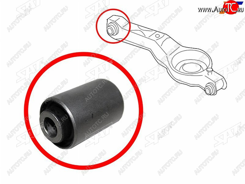 260 р. Сайлентблок Mazda CX-7 06-12  Ford C-MAX 03-19  Mazda 5 10-15  Axela 09-13  Volvo C30 06-13  S4 SAT ST-C236-28-300  с доставкой в г. Майкоп