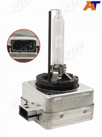 1 579 р. Лампа головного освещения газоразрядная D1S 35W 85V 4300K SAT ST-D1S-4300K  с доставкой в г. Майкоп. Увеличить фотографию 1