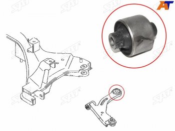 629 р. Сайлентблок Ford Escape 00-12  Maverick 93-07  Mazda Tribute 00-07 SAT ST-EC01-34-300J-BB  с доставкой в г. Майкоп. Увеличить фотографию 1