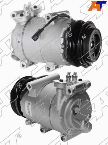 22 849 р. Компрессор кондиционера Ford Focus 04-11  C-MAX 03-10  Volvo C30 06-13  S40 04-12  V50 03-12 SAT ST-FDA5-396-0  с доставкой в г. Майкоп. Увеличить фотографию 1