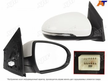 6 999 р. Зеркало Hyundai Tucson 15-21 (Справа Обогрев Регулировка Повторитель поворота Складывание 8 кон SAT ST-HN52-940-1  с доставкой в г. Майкоп. Увеличить фотографию 1