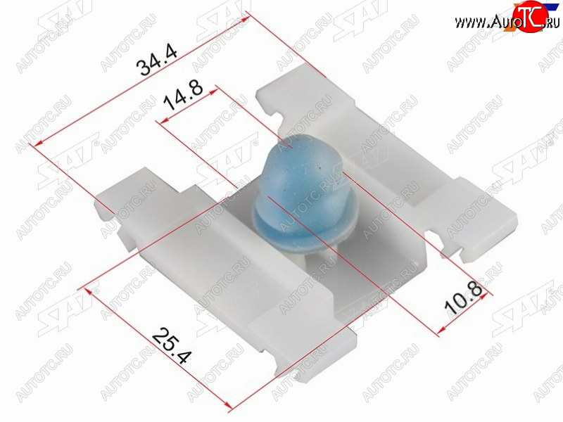 449 р. Клипса молдинга VAG (1 шт.) SAT ST-KE-036  с доставкой в г. Майкоп