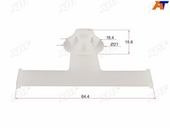23 р. Клипса хомут эл. проводки TOYOTALEXUS (1 шт.) SAT ST-KJ-2344  с доставкой в г. Майкоп. Увеличить фотографию 1