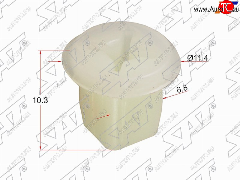11 р. Клипса NISSANMITSUBISHI (1 шт.) SAT ST-KJ-831  с доставкой в г. Майкоп