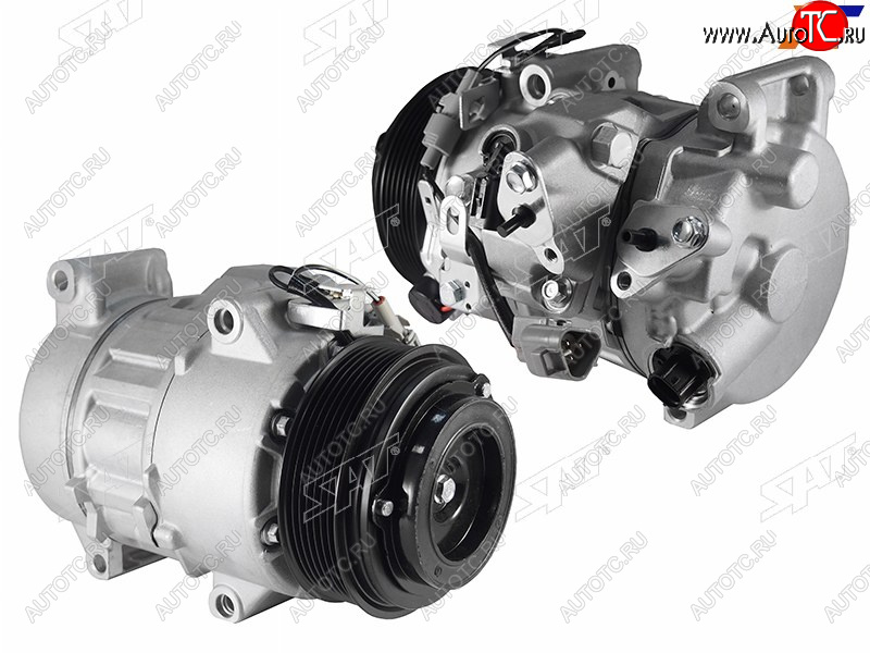 21 799 р. Компрессор кондиционера Lexus RX 08-15  Toyota Highlander 07-13  Kluger V 07-13  Sienna 10-14 SAT ST-LX47-396-0  с доставкой в г. Майкоп