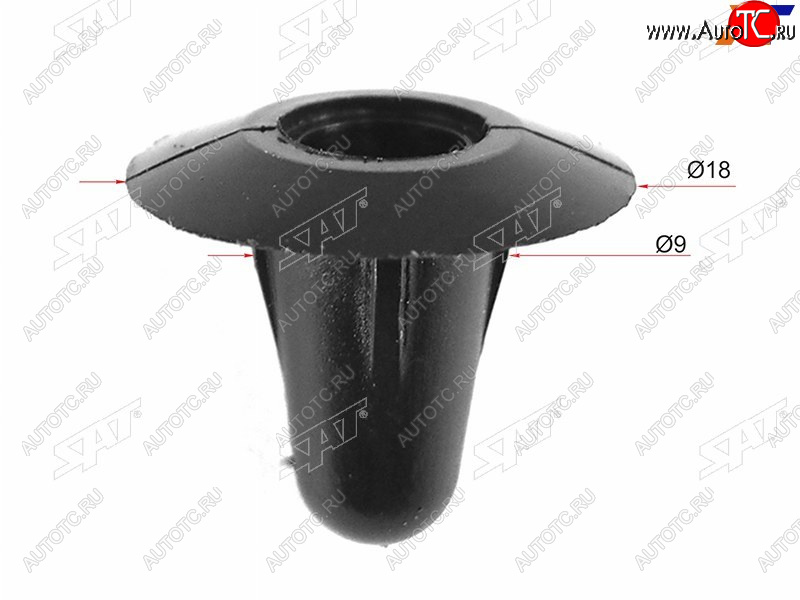 21 р. Клипса обшивки двери GMTOYOTALEXUS (1 шт.) SAT ST-M10281  с доставкой в г. Майкоп