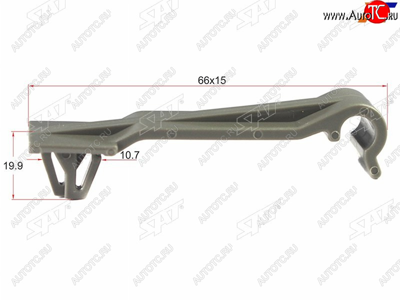 299 р. Клипса трубки эл. проводки HONDA (1 шт.) SAT ST-M10562  с доставкой в г. Майкоп