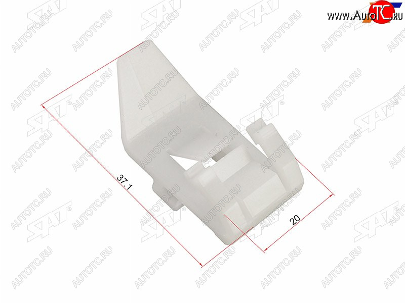 23 р. Клипса молдинга HONDA (1 шт.) SAT ST-M10565  с доставкой в г. Майкоп