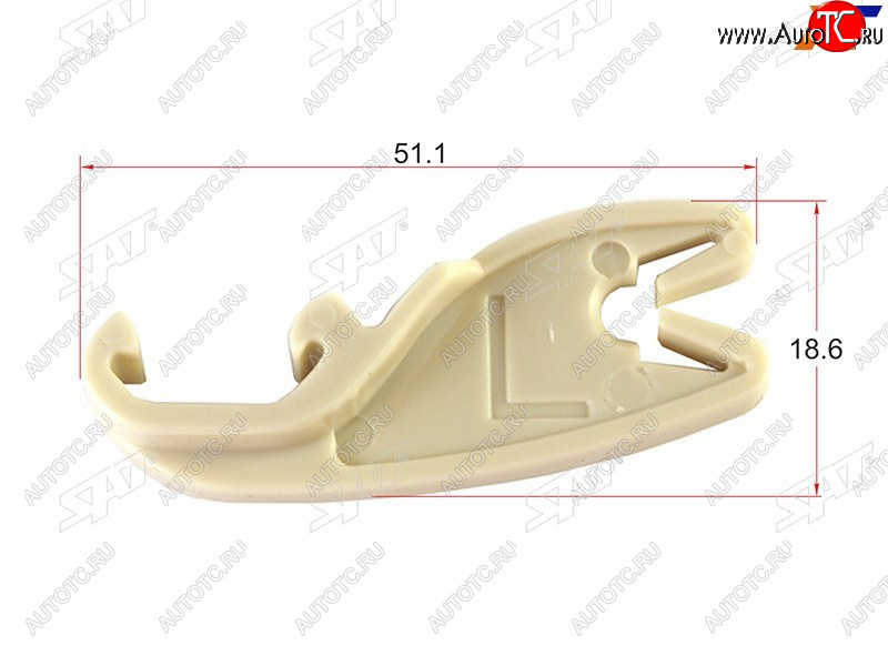 25 р. Клипса замка двери FORD (1 шт.) SAT ST-M10750  с доставкой в г. Майкоп