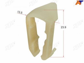 13 р. Клипса трубки эл. Проводки FORD (1 шт.) SAT ST-M10791  с доставкой в г. Майкоп. Увеличить фотографию 1
