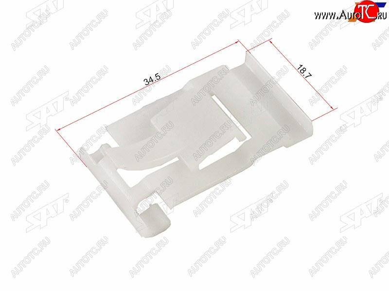 299 р. Клипса молдинга FORD (1 шт.) SAT ST-M10797  с доставкой в г. Майкоп