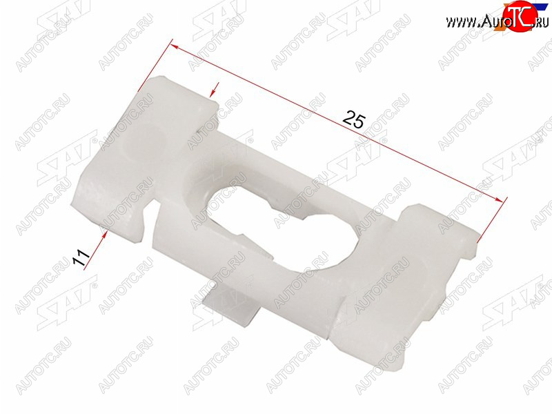 32 р. Клипса молдинга GM (1 шт.) SAT ST-M11007  с доставкой в г. Майкоп