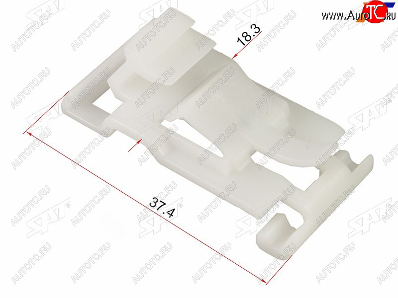 13 р. Клипса молдинга (1 шт.) SAT ST-M11453  с доставкой в г. Майкоп