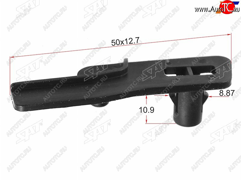 25 р. Клипса трубки эл. проводки (1 шт.) SAT ST-M11509  с доставкой в г. Майкоп