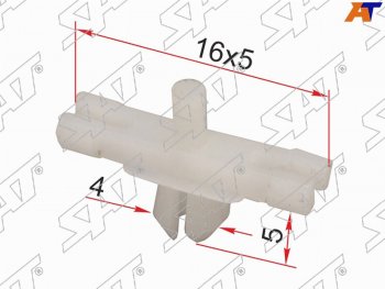 16 р. Клипса молдинга кузова VOLVO (1 шт.) SAT ST-M12213  с доставкой в г. Майкоп. Увеличить фотографию 1