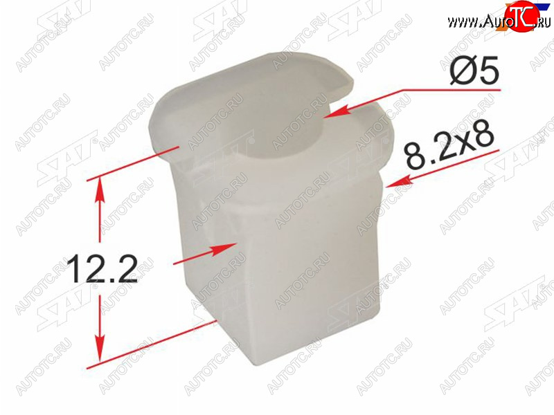 9 р. Клипса под винт GM (1 шт.) SAT ST-M12262  с доставкой в г. Майкоп