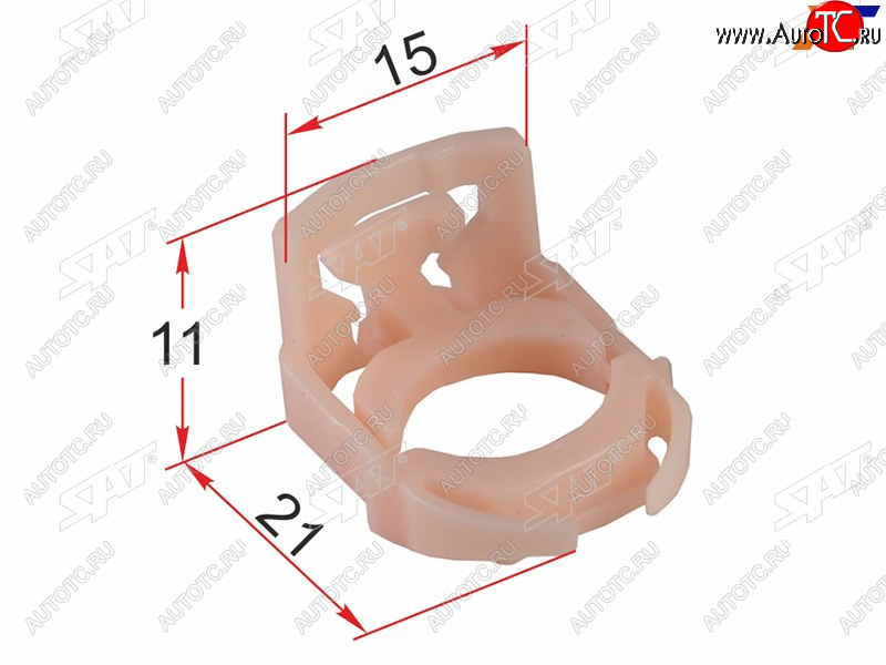 13 р. Хомут эл. проводки FORD (1 шт.)                                                                      SAT ST-M12480  с доставкой в г. Майкоп