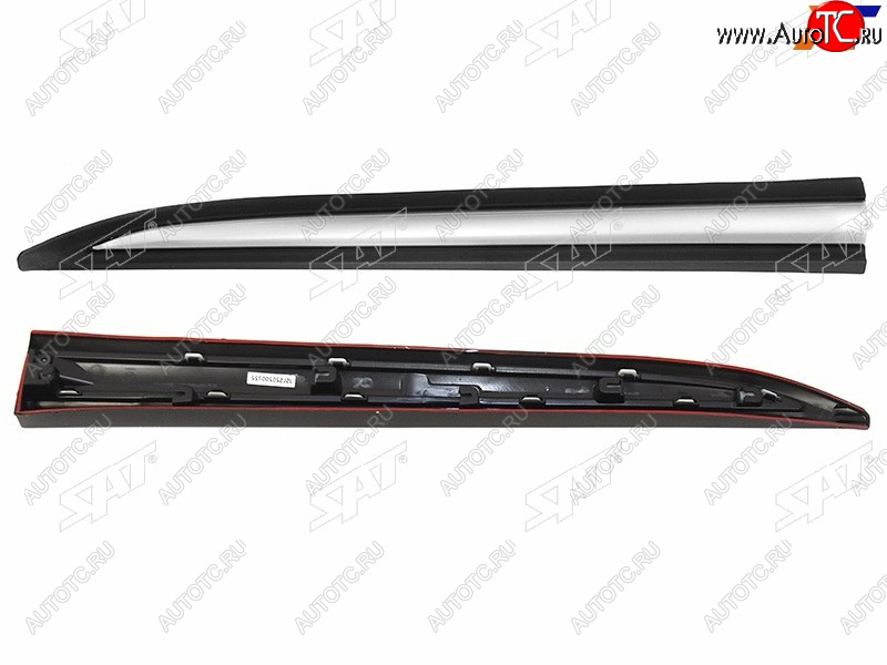 1 999 р. Накладка на дверь LH передняя SAT Mitsubishi Outlander GF 3-ий рестайлинг (2018-2022)  с доставкой в г. Майкоп