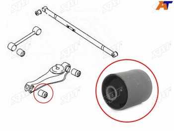 629 р. Сайлентблок Mitsubishi Delica 94-07  Pajero 91-06  Hyundai H1 97-07  Starex 97-07 SAT ST-MB951813  с доставкой в г. Майкоп. Увеличить фотографию 1