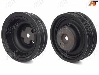 4 499 р. Шкив коленвала MITSUBISHI LANCERMIRAGE 95-03DINGO 98-02CARISMA 95-03LANCER CEDIA 00-03 двиг. 4G1 SAT ST-MD331249  с доставкой в г. Майкоп. Увеличить фотографию 2