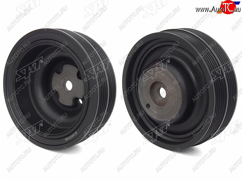 4 499 р. Шкив коленвала MITSUBISHI LANCERMIRAGE 95-03DINGO 98-02CARISMA 95-03LANCER CEDIA 00-03 двиг. 4G1 SAT ST-MD331249  с доставкой в г. Майкоп