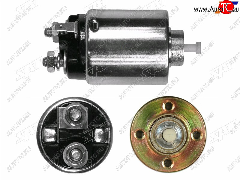 1 239 р. Втягивающее реле стартера MAZDA 323SUZUKI SX4NISSAN MARCH K10 82-91 (4 креп.отв.) SAT ST-MD611040  с доставкой в г. Майкоп