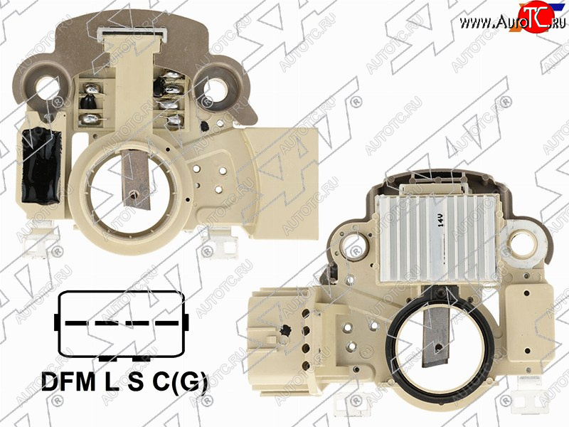 779 р. Реле-регулятор напряжения генератора MMC COLT V 4G92 95-03LANCER VI 1.3 4G13ASX GA0#LANCER X SAT ST-MD619268  с доставкой в г. Майкоп