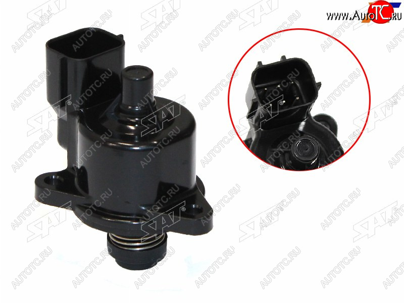 2 799 р. Датчик холостого хода (клапан) 2,0.2,4 MMC AIRTREKLANCERGALANTRVROUTLANDER 03- SAT ST-MD628166  с доставкой в г. Майкоп