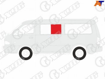 1 059 р. Стекло кузова боковое (не опускное) (Слева Цвет зеленый) Volkswagen Transporter 90-03  Caravelle 9 XYG STN-VAN SF/LH2  с доставкой в г. Майкоп. Увеличить фотографию 1