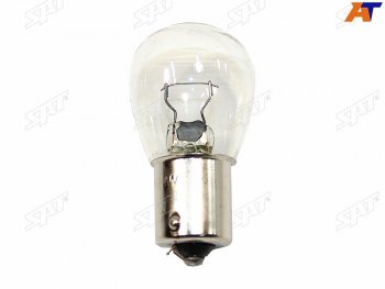 23 р. Лампа дополнительного освещения 12V 21W P21W SAT ST-P21W-12V  с доставкой в г. Майкоп. Увеличить фотографию 1