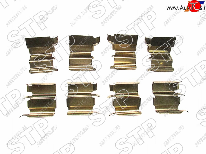 2 659 р. Комплект монтажный тормозных колодок RR суппорта TOYOTA LAND CRUISER 100LX470 98- SAT PREMIUM STP-04948-60010  с доставкой в г. Майкоп