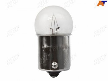 17 р. Лампа дополнительного освещения 24V R10W                                                             SAT ST-R10W-24V  с доставкой в г. Майкоп. Увеличить фотографию 1