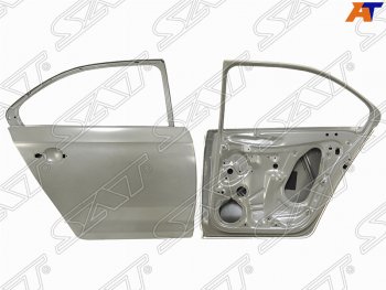 Дверь задняя (правая) SAT Skoda Rapid  NH3 (2012-2020) дорестайлинг лифтбэк, рестайлинг лифтбэк