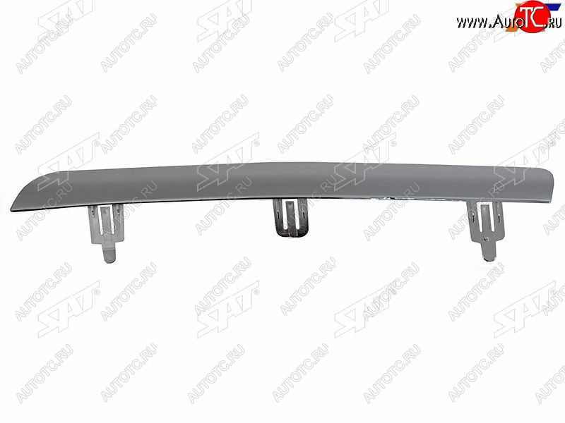 1 199 р. Центральный молдинг решетки радиатора SAT  Toyota RAV4  XA30 (2008-2010) 5 дв. 1-ый рестайлинг (хром)  с доставкой в г. Майкоп