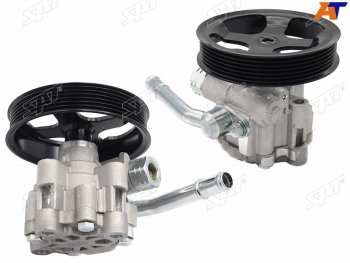 5 999 р. Насос ГУР TOYOTA LAND CRUISER 100 2UZFE 98-07 SAT ST-VP02  с доставкой в г. Майкоп. Увеличить фотографию 1