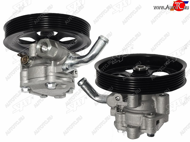 6 749 р. Насос ГУР MITSUBISHI L200NATIVAPAJERO SPORT 2,5D 05- SAT ST-VP38  с доставкой в г. Майкоп