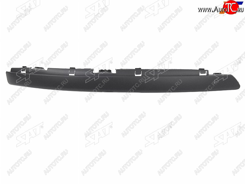 889 р. Правый молдинг оправы ПТФ SAT Volkswagen Jetta A5 седан (2005-2011) (Черный)  с доставкой в г. Майкоп