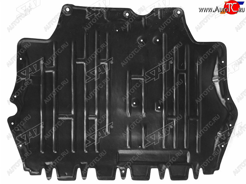 3 499 р. Защита двигателя Volkswagen Jetta 10-19  Passat 10-15  Skoda Superb 08-15  Yeti 09-18 SAT ST-VW27-025-0  с доставкой в г. Майкоп