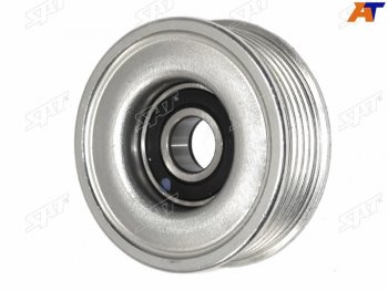 649 р. Ролик приводного ремня натяжной MAZDA 23 2007- (ручейковый) SAT ST-Z601-15-940  с доставкой в г. Майкоп. Увеличить фотографию 1