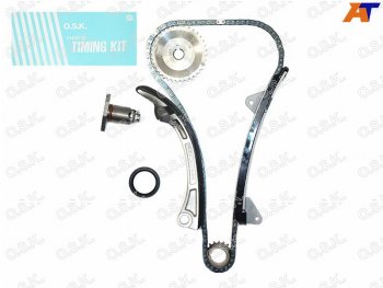 13 199 р. Комплект для замены цепи ГРМ TOYOTA COROLLAALLION 1ZZ-FE3ZZ-FE4ZZ-FE 97- OSK T022K  с доставкой в г. Майкоп. Увеличить фотографию 1