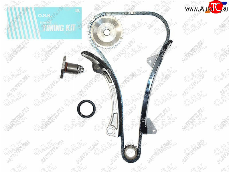 13 199 р. Комплект для замены цепи ГРМ TOYOTA COROLLAALLION 1ZZ-FE3ZZ-FE4ZZ-FE 97- OSK T022K  с доставкой в г. Майкоп